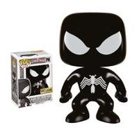 marvel spider man black suit exclusive pop vinyl bobble head figure