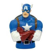 Marvel Avengers Age of Ultron Captain America Bust Bank