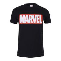 marvel boys core logo t shirt black 7 8 years
