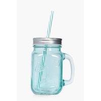 Mason Jar - blue
