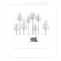 May All Your Christmases Be White Card