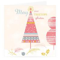 May Your Treetops Glisten Christmas Card