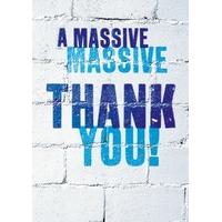 Massive Thank You | Thank You Card