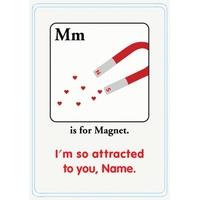 Magnet | Alphabet Card | AZ1013