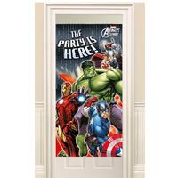 Marvel Avengers Heroes Door Banner