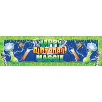 Mad Science Personalised Party Banner