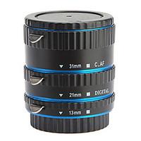 macro auto extension tube 3 piece set for canon