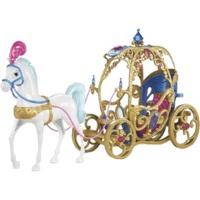 mattel disney princess cinderellas horse and carriage