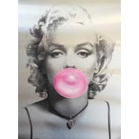 Marilyn Monroe Pink By Dan Pearce