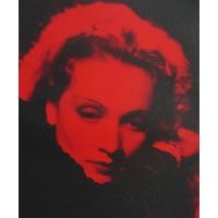 Marlene Dietrich IV - Red By David Studwell