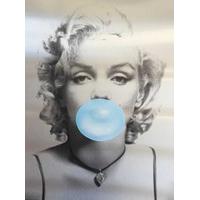 Marilyn Monroe Blue By Dan Pearce