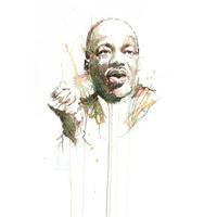 Martin Luther King By Carne Griffiths