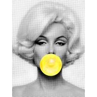 Marilyn Blow Me - Yellow By Dan Pearce
