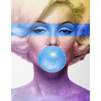 Marilyn Blow Me - Multi Blues By Dan Pearce
