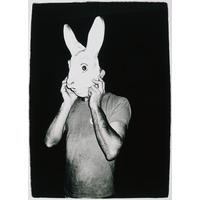 Man with Rabbit Mask, c.1979 (Special Edition) by Andy Warhol