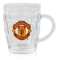 Manchester United Dimple Pint Glass