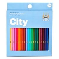Manchester City 24 pc colouring set