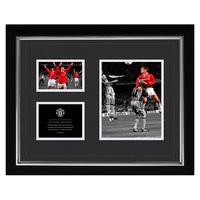 manchester united historic moments sheringham 1999 framed print 20 x 1 ...