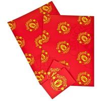 manchester united card gift wrap