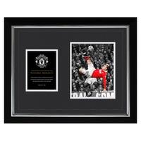 Manchester United Historic Moments - Rooney Overhead Kick Framed Print - 20 x 16 Inch