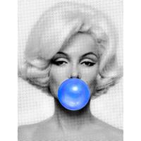 Marilyn Blow Me - Blue By Dan Pearce