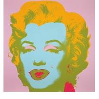Marilyn Monroe (Marilyn), 1967 (pale pink) by Andy Warhol