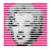 Marilyn Neon Pink Diamond Dust 2015 By Nick Smith