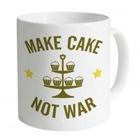 make cake not war mug