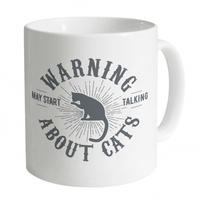 May Start Talking About Cats Mug