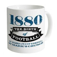 manchester city birth of football mug