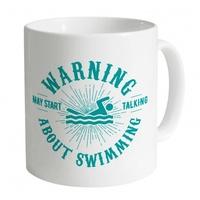 May Start Talking About Swimming Mug