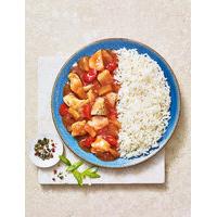 made without wheat sweet sour chicken with rice