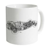 maserati 250f mug