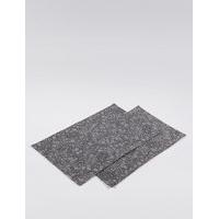 Matelasse Placemat 2Pk