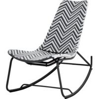 Maui outdoor rocker, monochrome