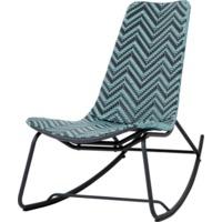 Maui outdoor rocker, cadillac blue