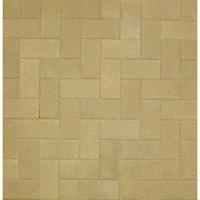 marshalls driveline 50 textured buff 200 x 100 x 50mm block paving pac ...