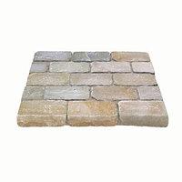 Marshalls Fairstone Tumbled Natural Stone Autumn Bronze 100 x 100 x 50mm Block Paving - Pack of 10