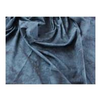 Marble Texture Print Cotton Poplin Dress Fabric Navy Blue