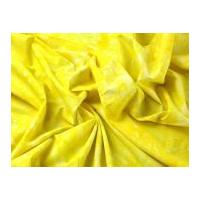 Marble Texture Print Cotton Poplin Dress Fabric Yellow