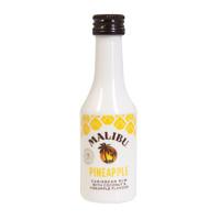 malibu pineapple rum 5cl miniature