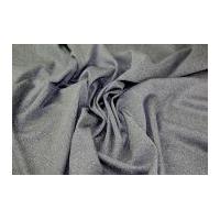 Marl Double Stretch Jersey Dress Fabric Grey