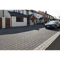 marshalls argent priora textured graphite block paving driveway pack 8 ...