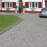 Marshalls Argent Priora Textured Dark Silver Block Paving Driveway Pack - 8.06 m2