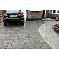 Marshalls Drivesett Tegula Priora Pennant Grey 120 x 160 x 60mm Block Paving - Pack of 232