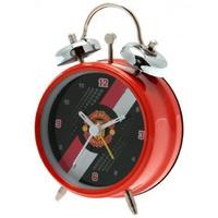 Manchester United FC Stripe Mini Bell Alarm Clock