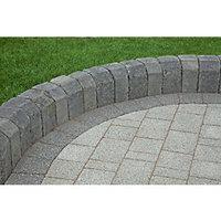 Marshalls Keykerb Textured Charcoal 127 x 100 x 200mm Edging - Pack of 252