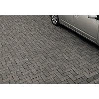 Marshalls Driveline Priora Charcoal 200 x 100 x 60mm Block Paving - Pack of 404