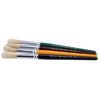 Major Brushes Children\'s Paint Brushes (Chunky), Set of 12 in 4 Co...