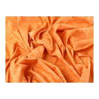 Marble Texture Print Cotton Poplin Dress Fabric Orange